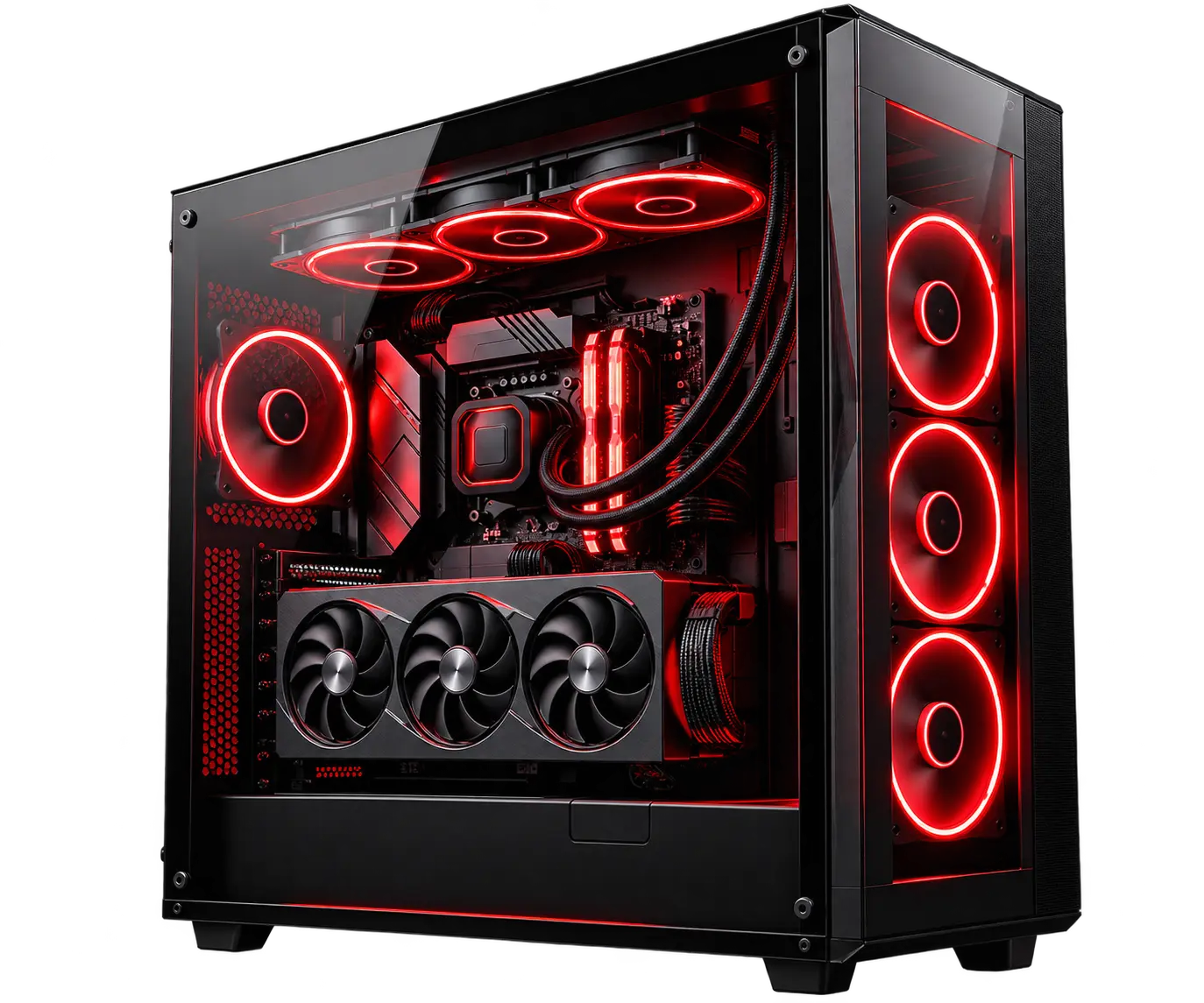 PC Kumar Purple Custom PC Rig
